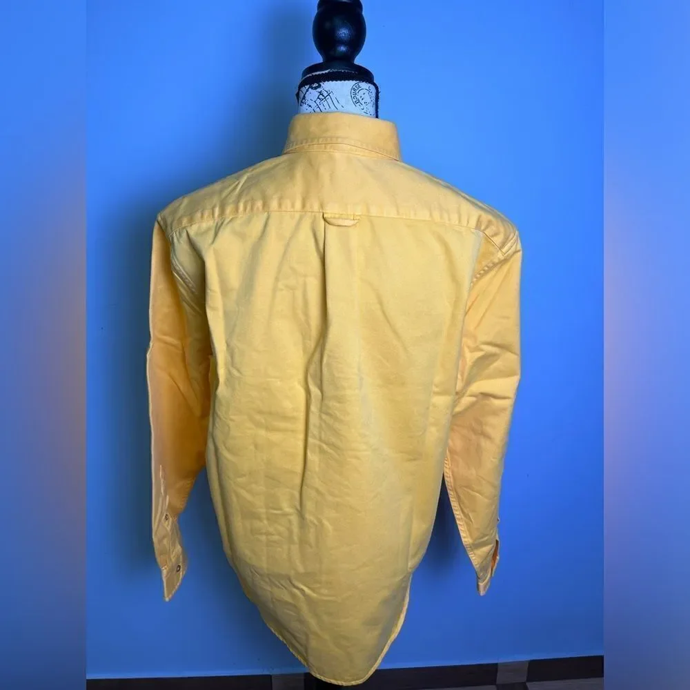 J.Crew Relaxed garment-dyed heavyweight twill shirt Men NWT Size S